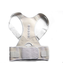 Load image into Gallery viewer, Male Female Adjustable Magnetic Posture Corrector Corset Back Brace Back Belt Lumbar Support Straight Corrector de espalda S-XXL